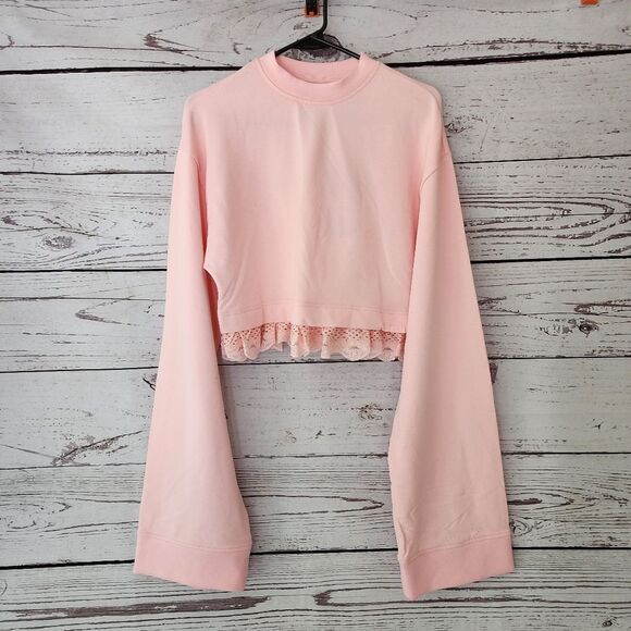 Fenty Puma Rihanna Cropped Sweatshirt XS NWT - Picture 2 of 8